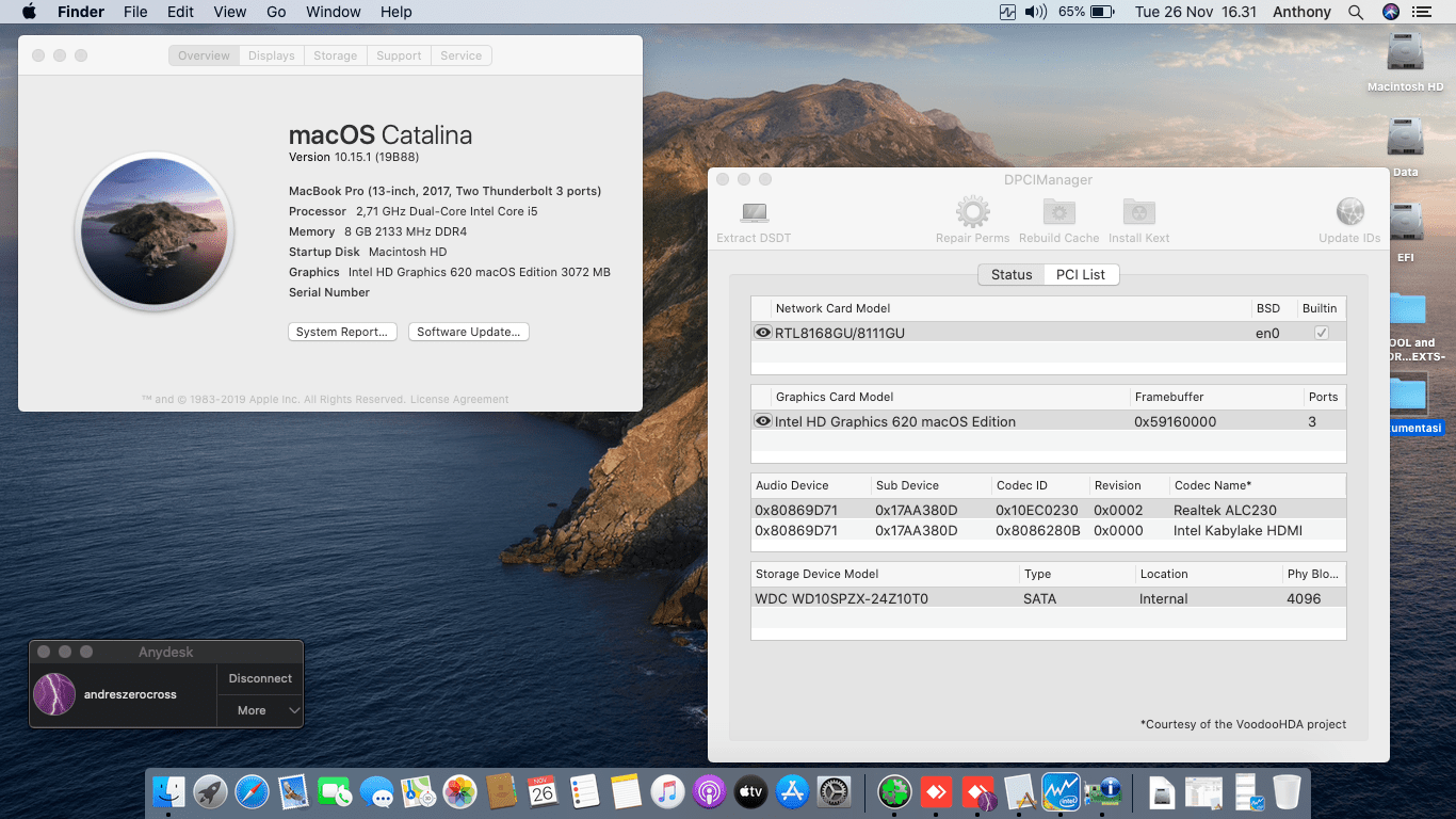Lenovo Ideapad 320 14IKB [KabyLake   Intel HD 620 + I2C] 1